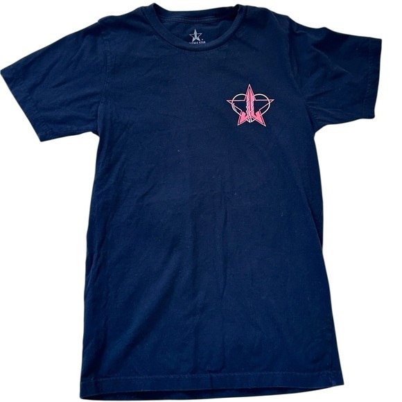 #32 Jeffree Star Heartbreaker Tee in Black - Picture 1 of 3
